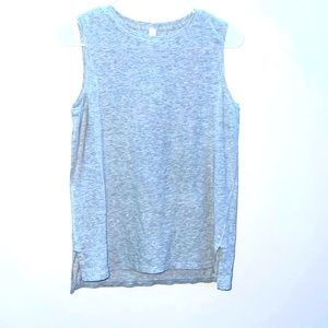 Grey Sleeveless Lululemon Top
